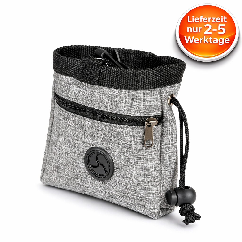 duvoplus Snacktasche mit Kordelzug – ideal für Training