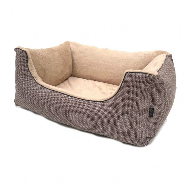 Orthopädisches Hundebett Louis PLUS – Memory Foam & extra hoher Rand