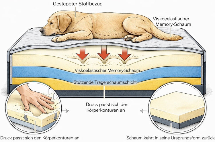 Endlich besserer Schlaf für deinen Hund