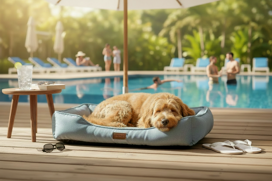 Selbstkühlendes Hundebett – angenehme Abkühlung im Sommer