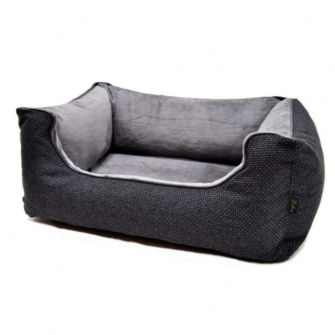Orthopädisches Hundebett Louis PLUS – Memory Foam & extra hoher Rand