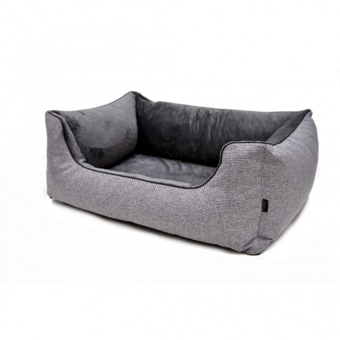 Orthopädisches Hundebett Louis PLUS – Memory Foam & extra hoher Rand