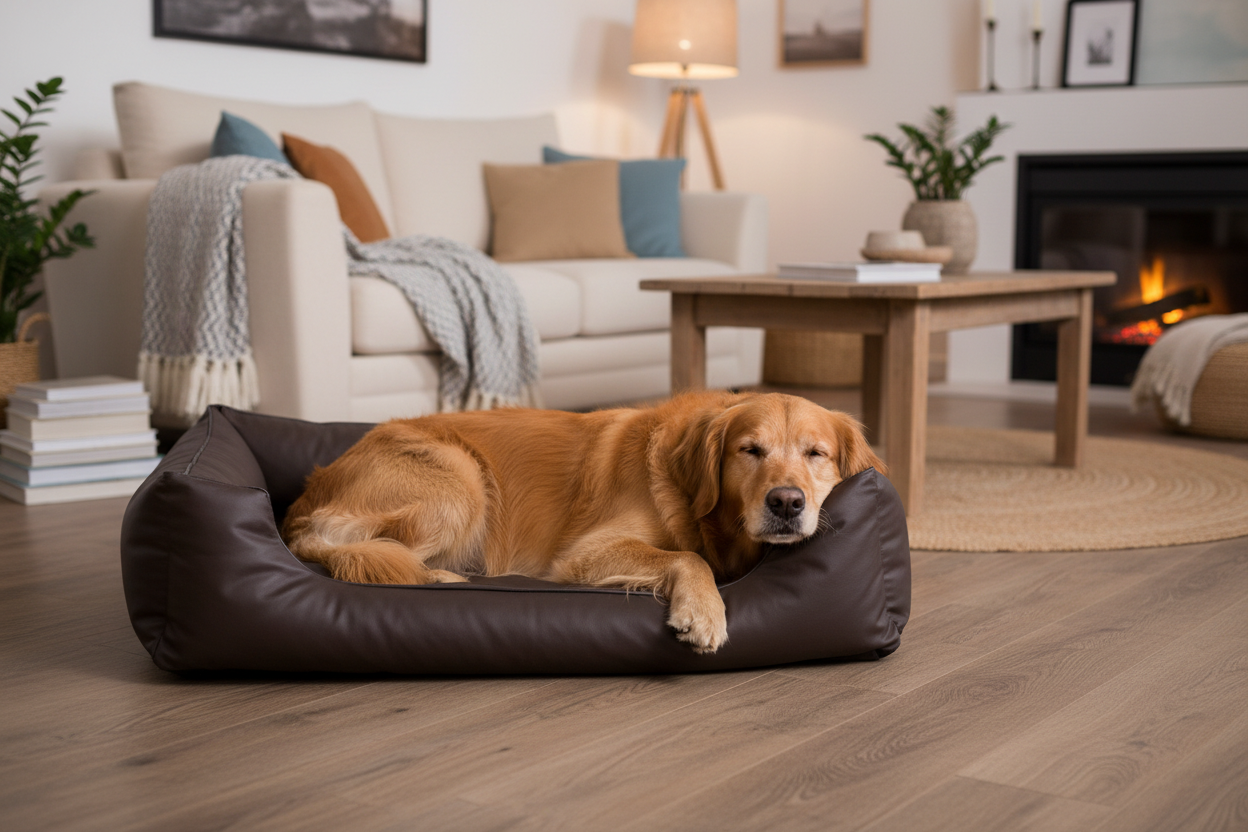 Komfortables Hundebett Paula PLUS mit Memory-Effekt