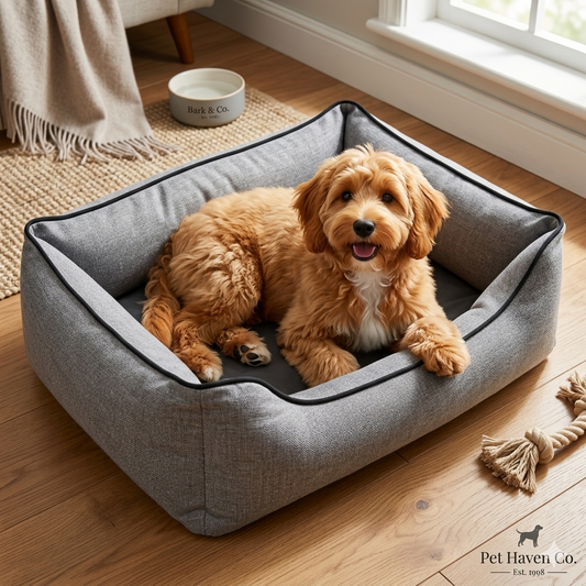 Orthopädisches Luxus Hundebett Noah PLUS - Memory Foam